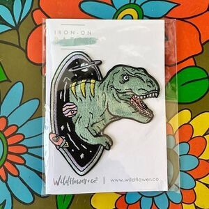Dinosaur Tyrannosaurus Rex Iron on Patch